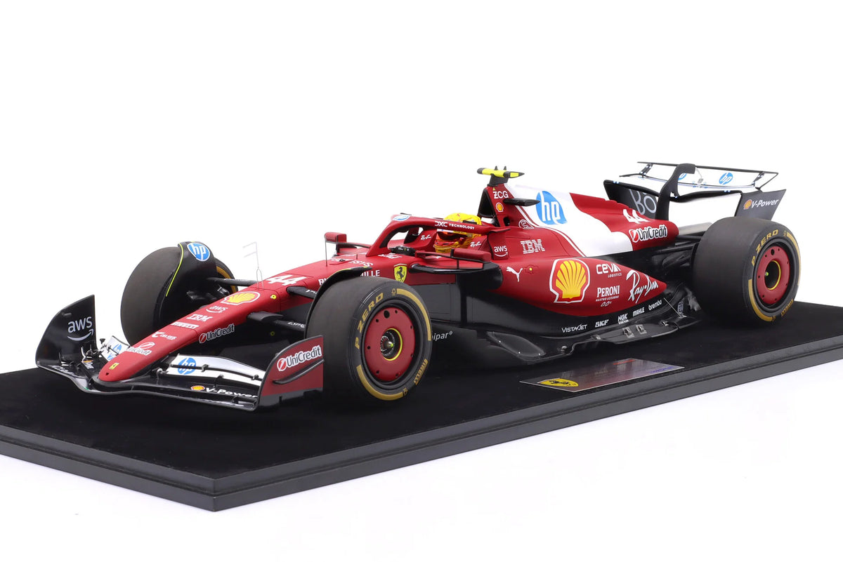 FERRARI F1 SF-25 China GP Sprint Winner Lewis Hamilton 1/12 Scale Looksmart