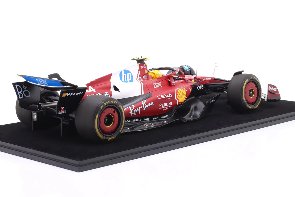 FERRARI F1 SF-25 China GP Sprint Winner Lewis Hamilton 1/12 Scale Looksmart