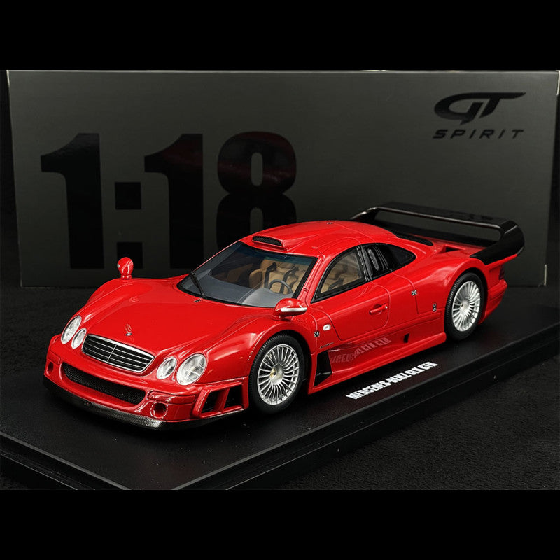 1/18 SCALE GT SPIRIT 1998 MERCEDES BENZ CLK-GTR SUPER SPORT RED MODEL CAR