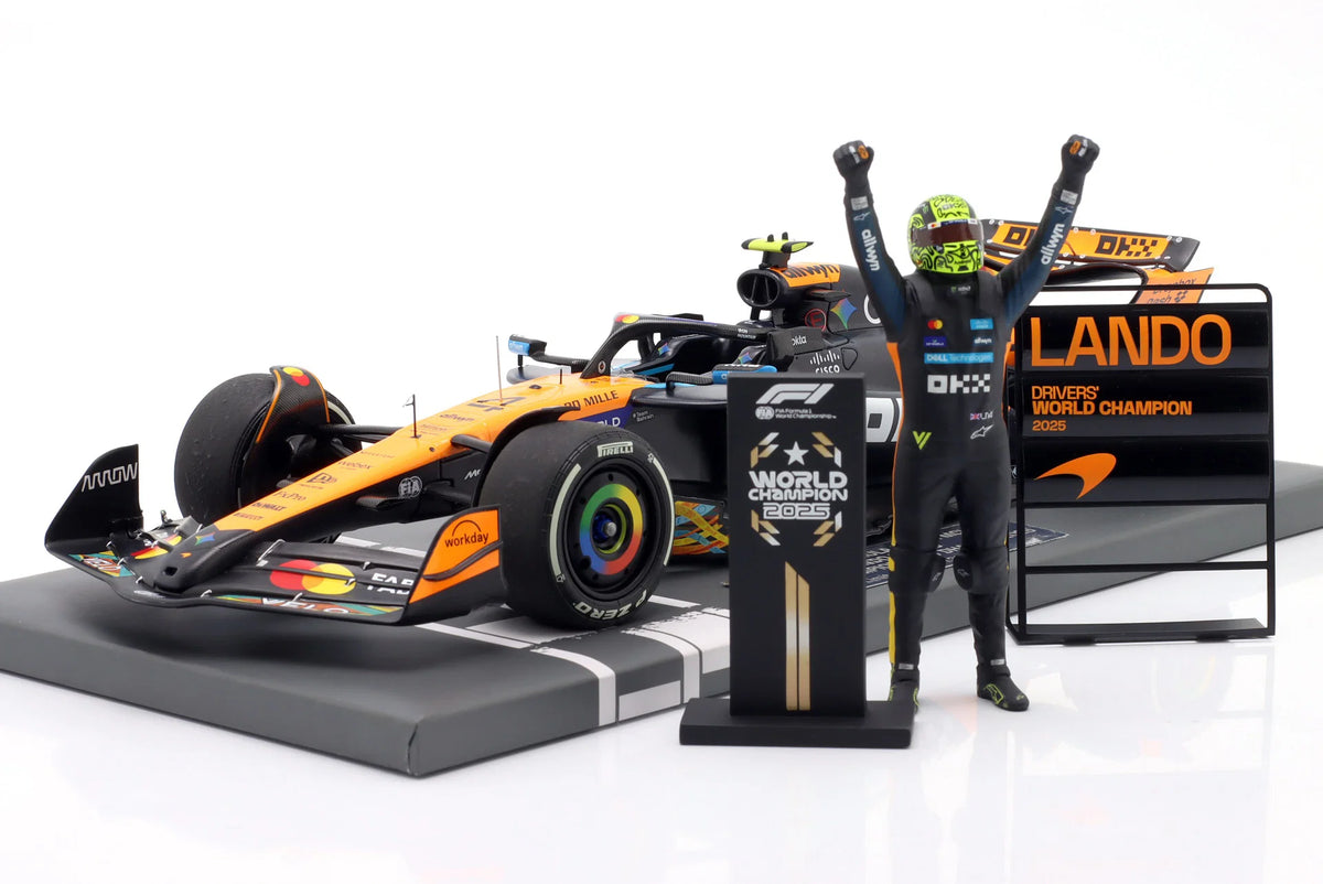 McLaren MCL39 Lando Norris 2025 Abu Dhabi GP 1/18 Scale by Minichamps