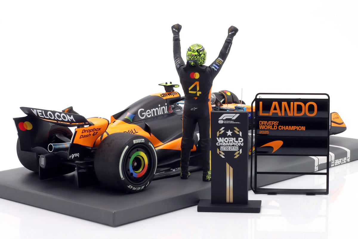 McLaren MCL39 Lando Norris 2025 Abu Dhabi GP 1/18 Scale by Minichamps