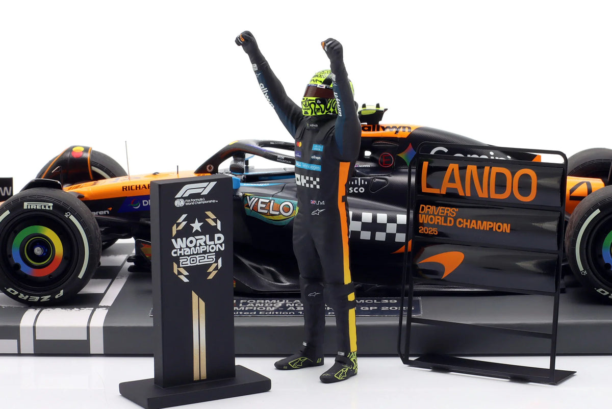 McLaren MCL39 Lando Norris 2025 Abu Dhabi GP 1/18 Scale by Minichamps