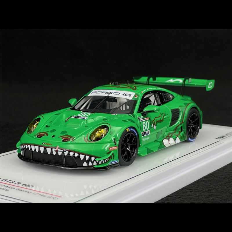 Porsche GT3 R AO Racing Rexy #80 GTD 2023 12h Sebring 1/43 Scale by TSM Model