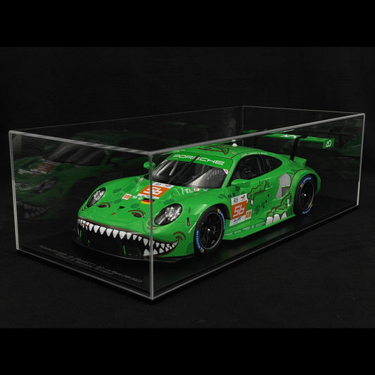 1/12 Scale Spark Porsche 911 RSR-19 #56 AO RACING REXY 24H Le Mans 2023 Model Car