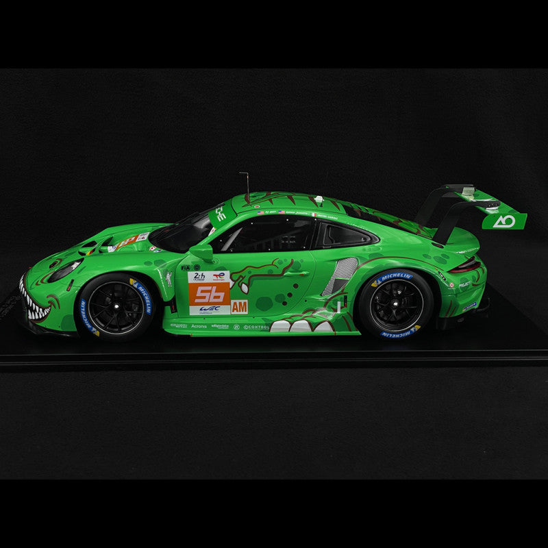 1/12 Scale Spark Porsche 911 RSR-19 #56 AO RACING REXY 24H Le Mans 2023 Model Car