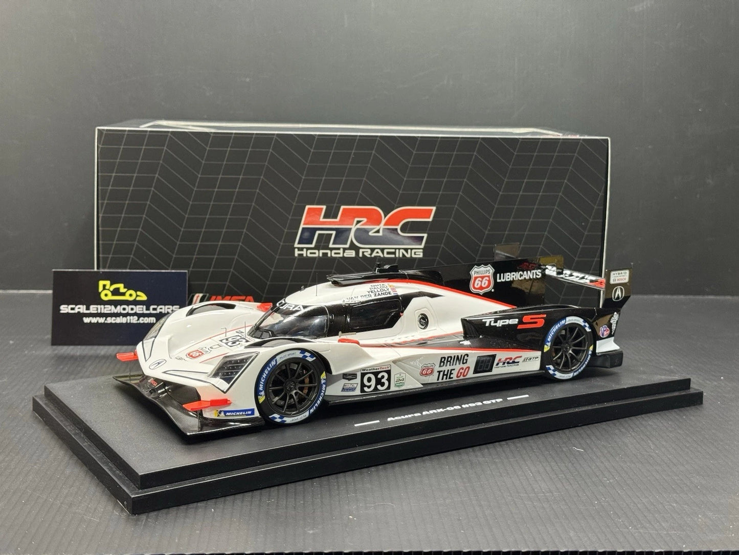 ACURA ARX-06 GTP #93 GTP IMSA 24H DAYTONA 2025 1/18 CAR BY TOP ACURA ARX-06 GTP #93 GTP IMSA 24H DAYTONA 2025 1/18 CAR BY TOP