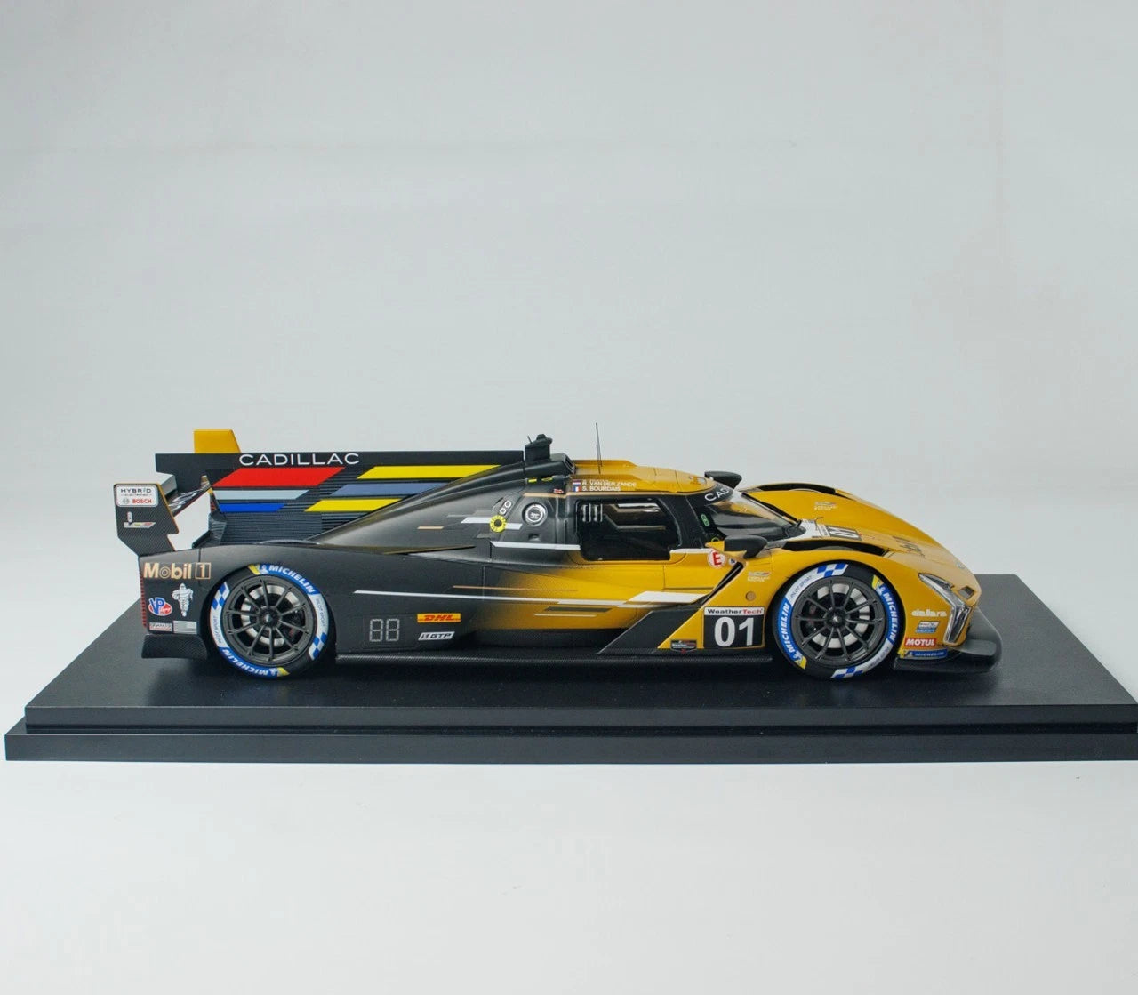 Cadillac V-LMDh GTP 2024 2024 IMSA Sebring 12 Hrs 1/18 Scale Model Car Top Speed