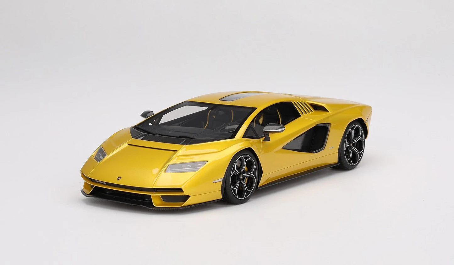 1/18 Scale Lamborghini Countach LPI 800-4 New Giallo Orion by Top Speed Models