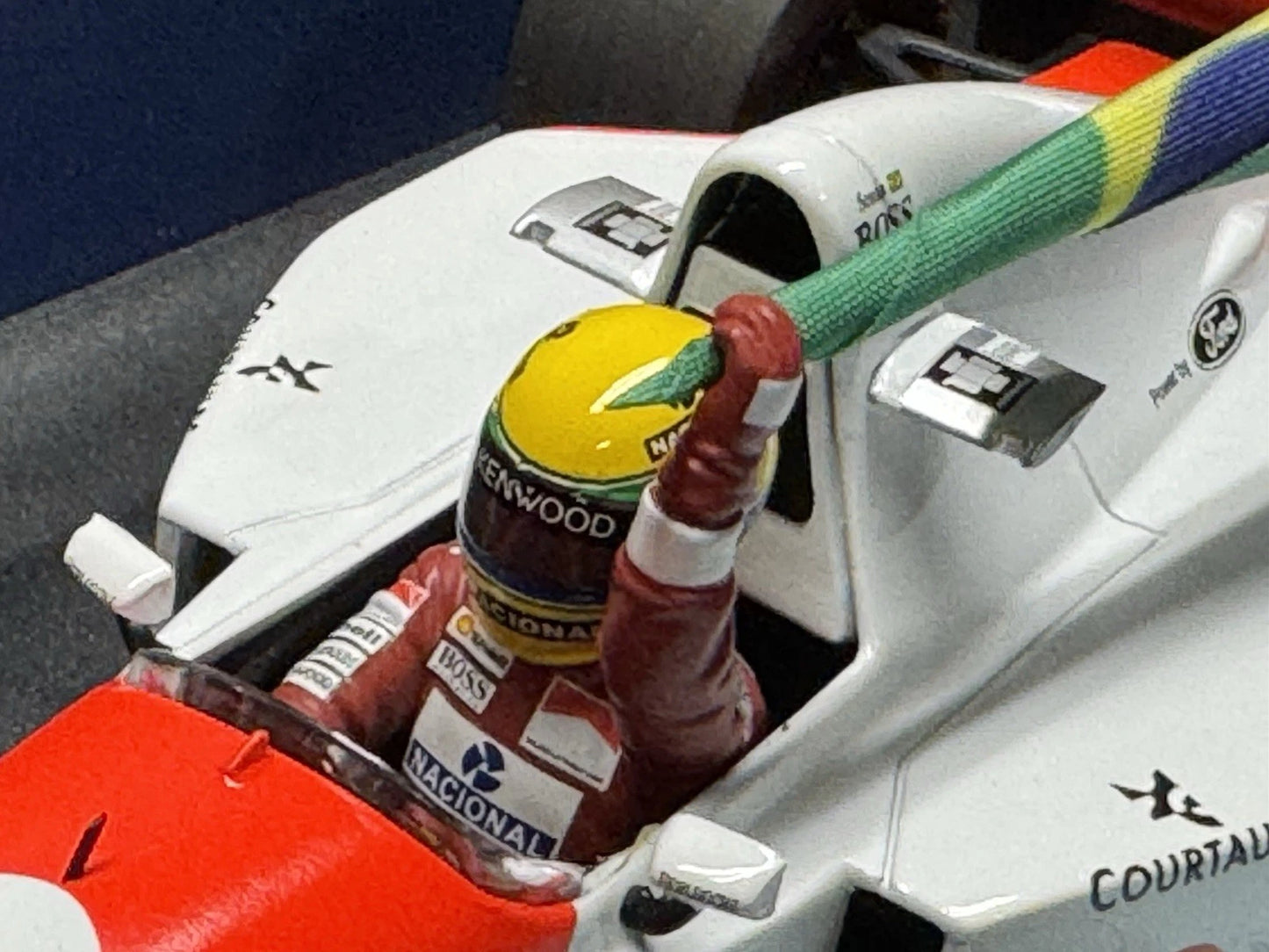 1/18 Scale Minichamps McLaren MP4/8 Winner Australian GP 1993 - Ayrton Senna