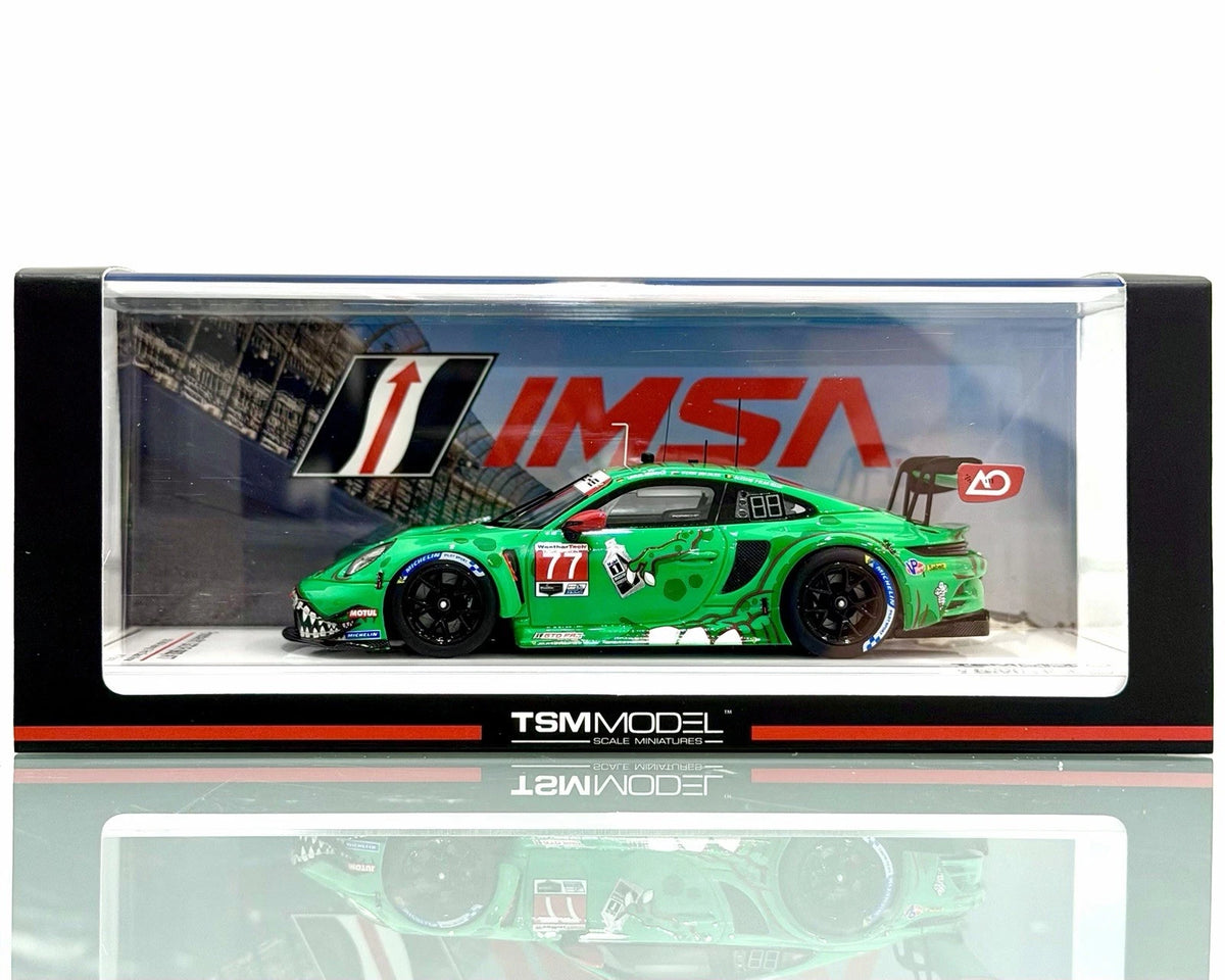 Porsche GT3 R AO Racing Rexy #77 GTD 2025 12h Sebring 1/43 Scale by TSM Model