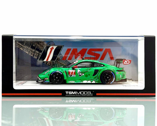 Porsche GT3 R AO Racing Rexy #77 GTD 2025 12h Sebring 1/43 Scale by TSM Model
