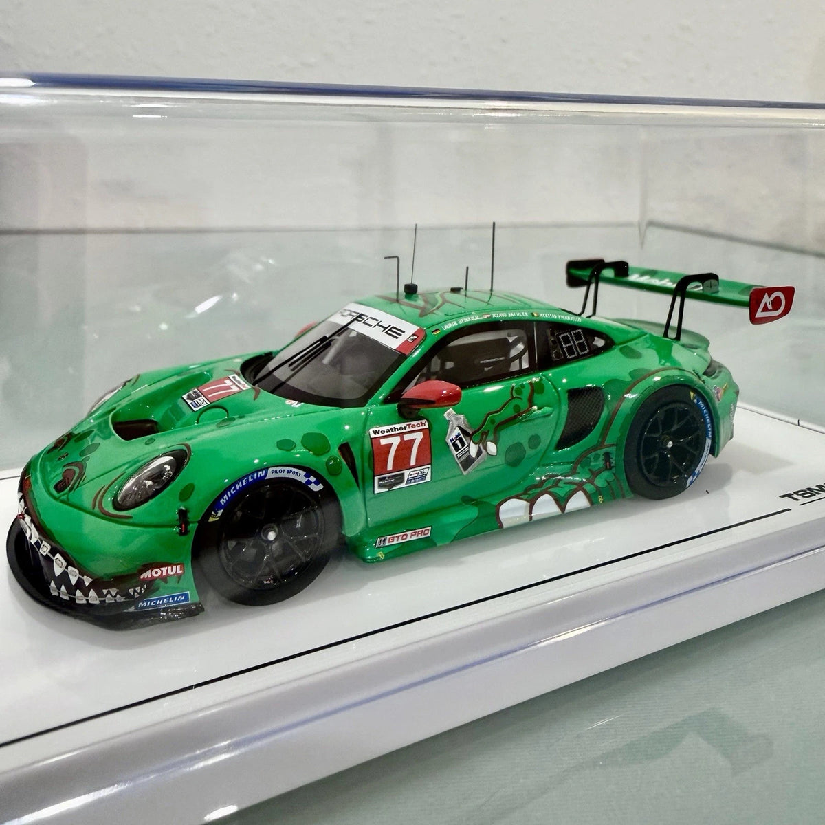 Porsche GT3 R AO Racing Rexy #77 GTD 2025 12h Sebring 1/43 Scale by TSM Model