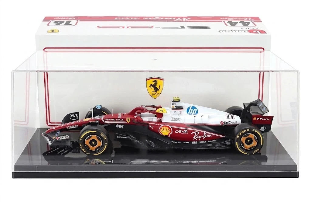 Lewis Hamilton Ferrari SF-25 #44 6th Italian GP Formula 1 2025 1:18 Bburago