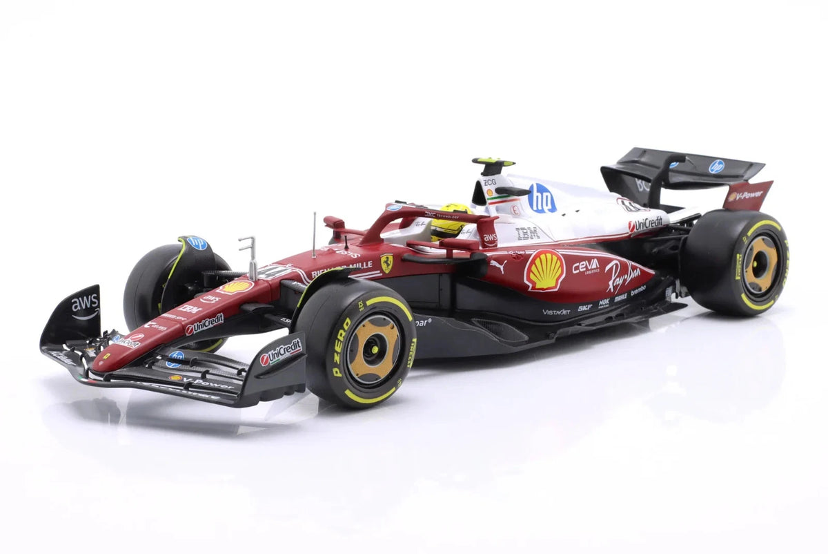 Lewis Hamilton Ferrari SF-25 #44 6th Italian GP Formula 1 2025 1:18 Bburago