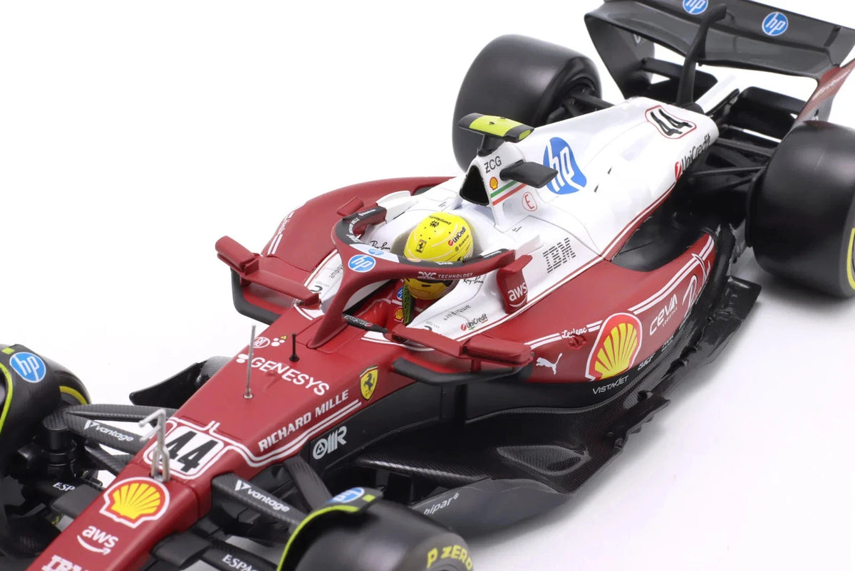 Lewis Hamilton Ferrari SF-25 #44 6th Italian GP Formula 1 2025 1:18 Bburago