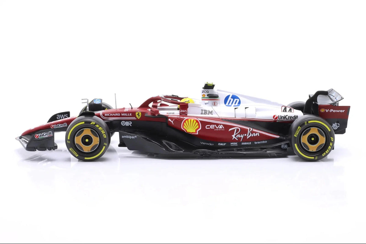Lewis Hamilton Ferrari SF-25 #44 6th Italian GP Formula 1 2025 1:18 Bburago
