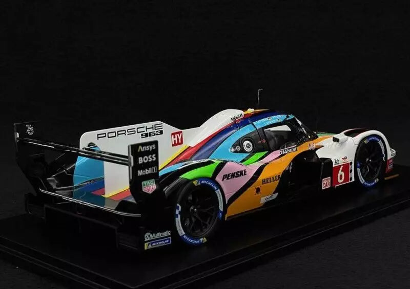 1/18 Scale Spark Porsche 963 LMDH #6 Penske Motorsport 24h Le Mans 2023