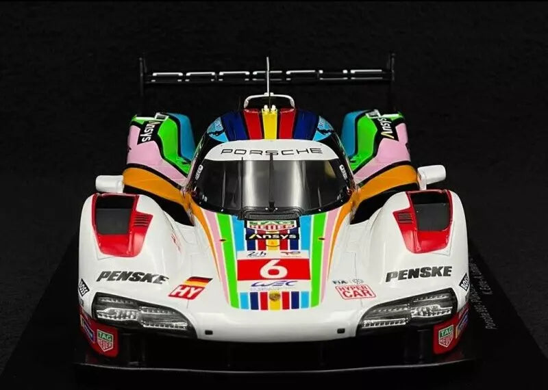 1/18 Scale Spark Porsche 963 LMDH #6 Penske Motorsport 24h Le Mans 2023