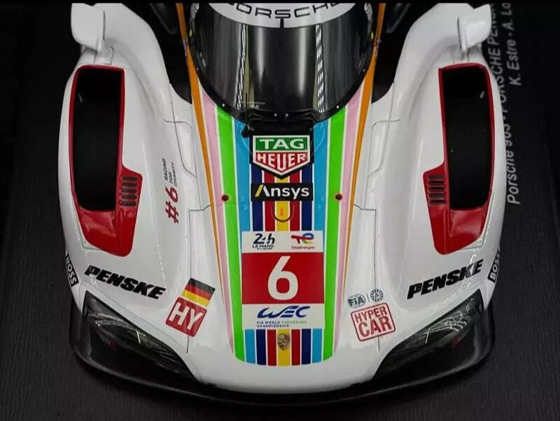 1/18 Scale Spark Porsche 963 LMDH #6 Penske Motorsport 24h Le Mans 2023