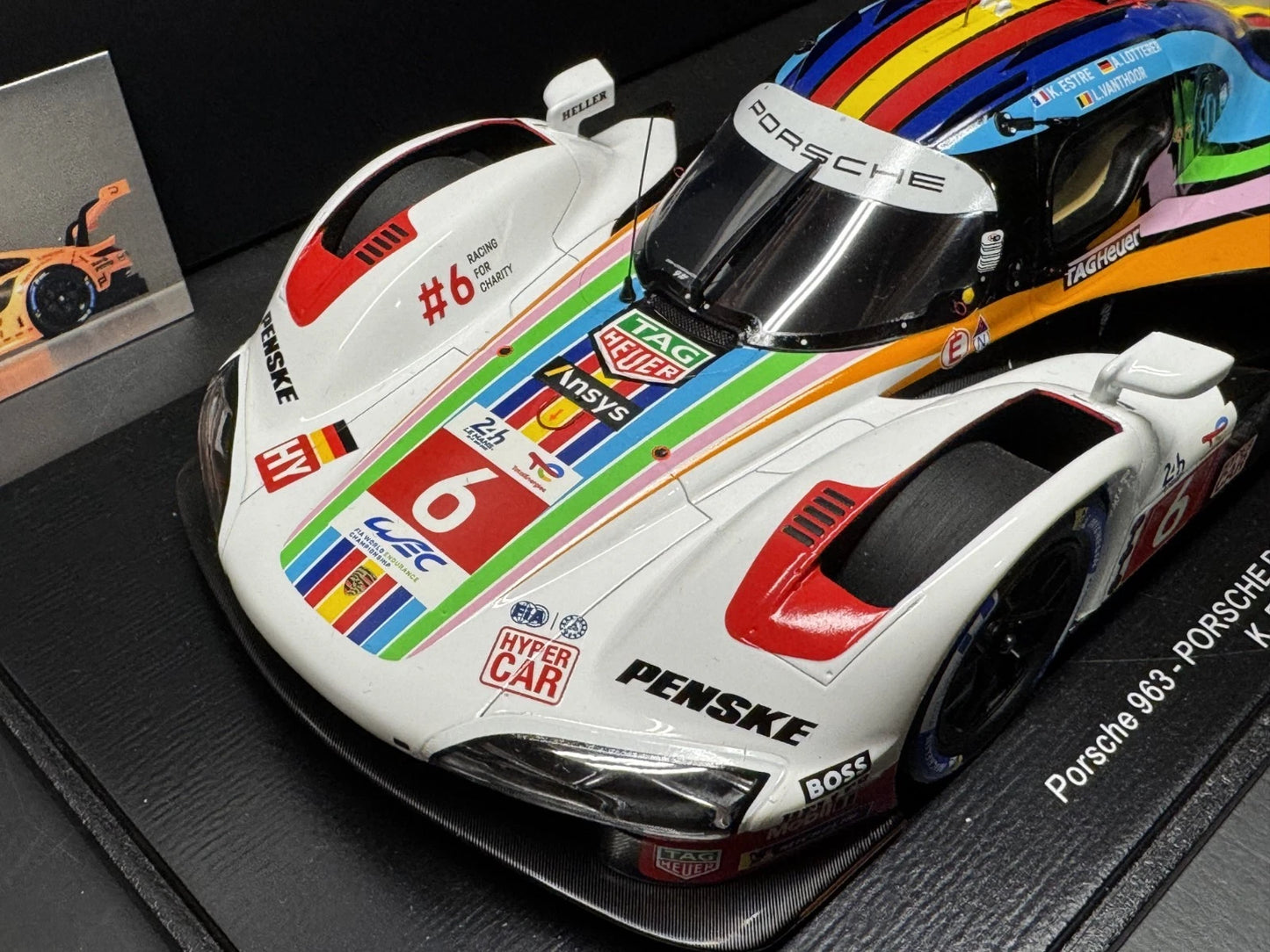 1/18 Scale Spark Porsche 963 LMDH #6 Penske Motorsport 24h Le Mans 2023