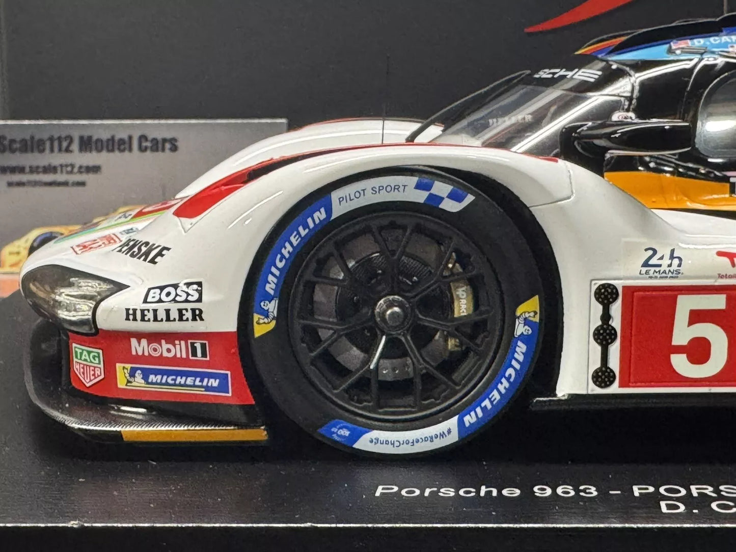 1/18 Scale Spark Porsche 963 LMDH #5 Penske Motorsport 24h Le Mans 2023