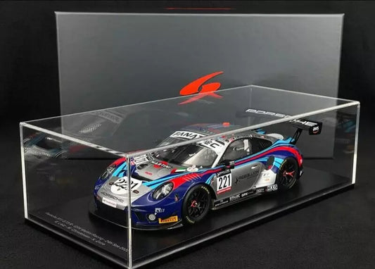 Porsche 992 GT3 R GPX Martini Racing #221 24H Spa 2022 Spark 1/18 Scale 18SB057