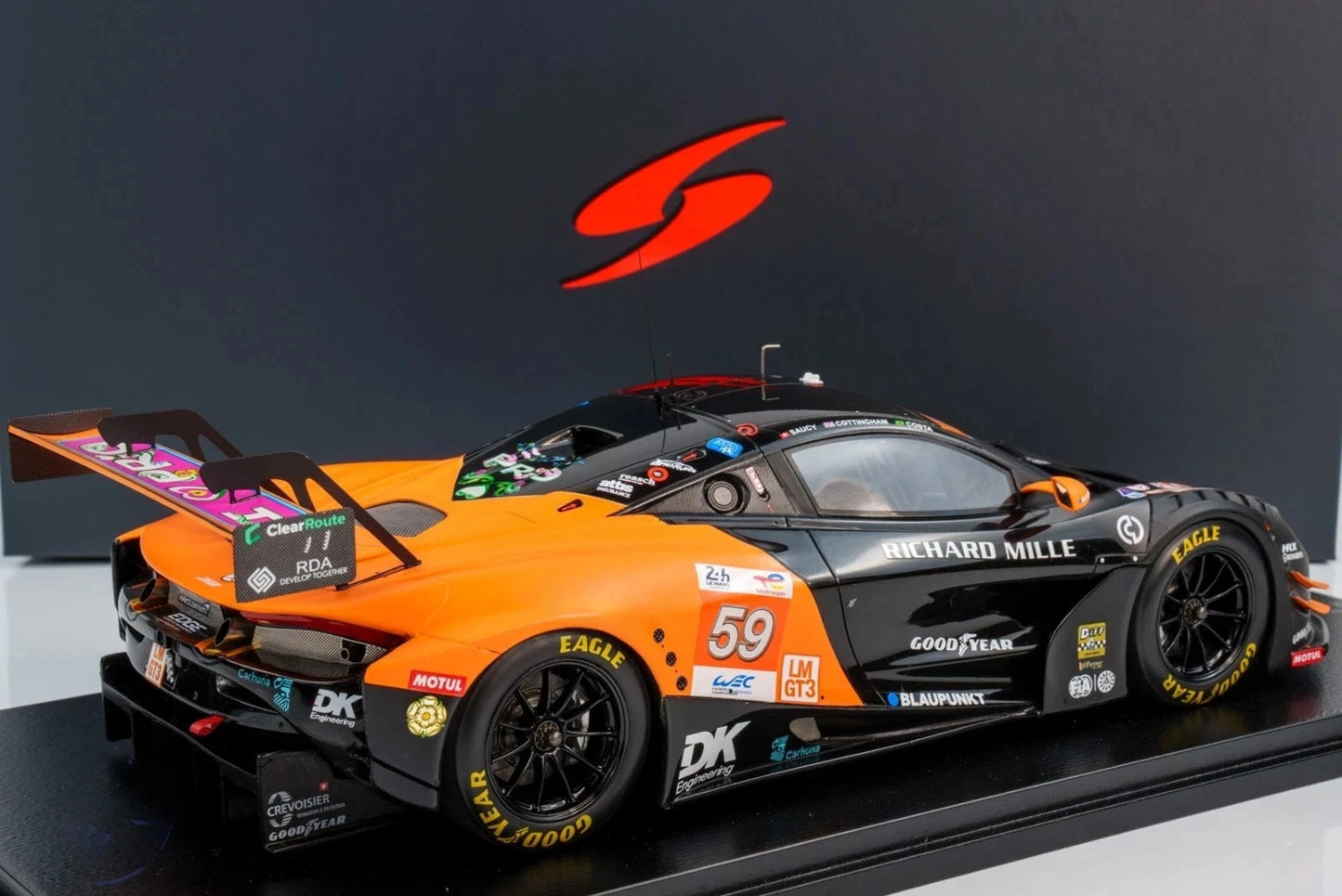 1/18 Spark McLaren 720S GT3 EVO #59 United Autosports - 2025 24h Le Mans