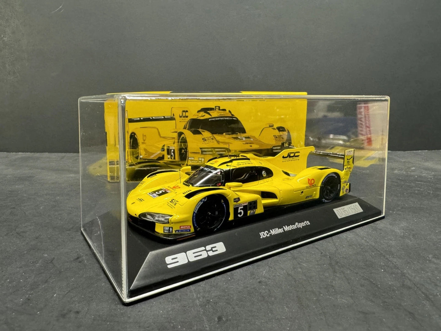 1/43 Spark Porsche 963 #5 JDC-Miller MotorSports - IMSA 2023 (Dealer Edition)