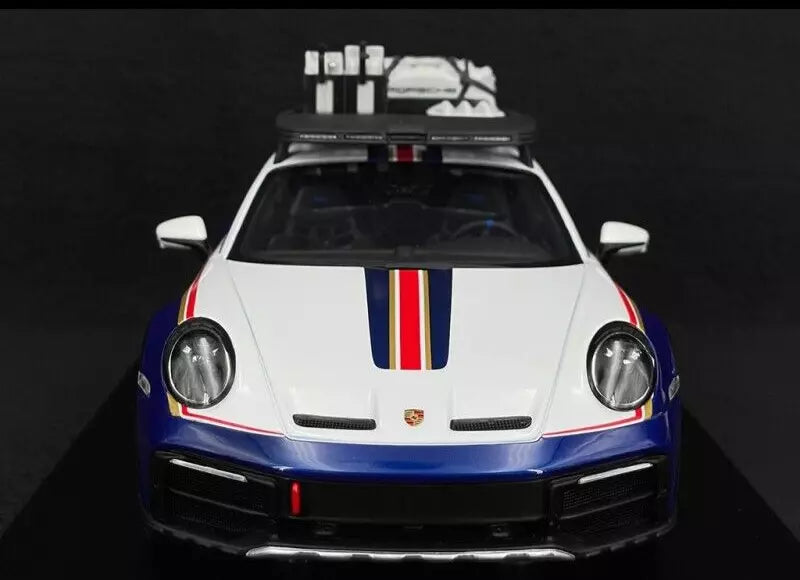 Porsche 911 (992) Dakar 2023 Rallye Roughroads 1/18 Scale Dealer Edition Spark