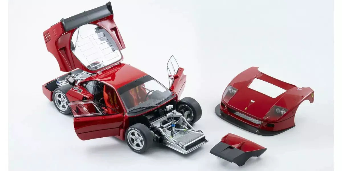 1/12 Scale Ferrari F40 Competizione Model Car w/ Opening parts by BBR for Kyosho