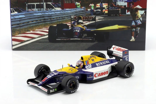 Williams Renault F1 FW14B #5 Nigel Mansell 1992 1/18 Scale Model Car by WERK83