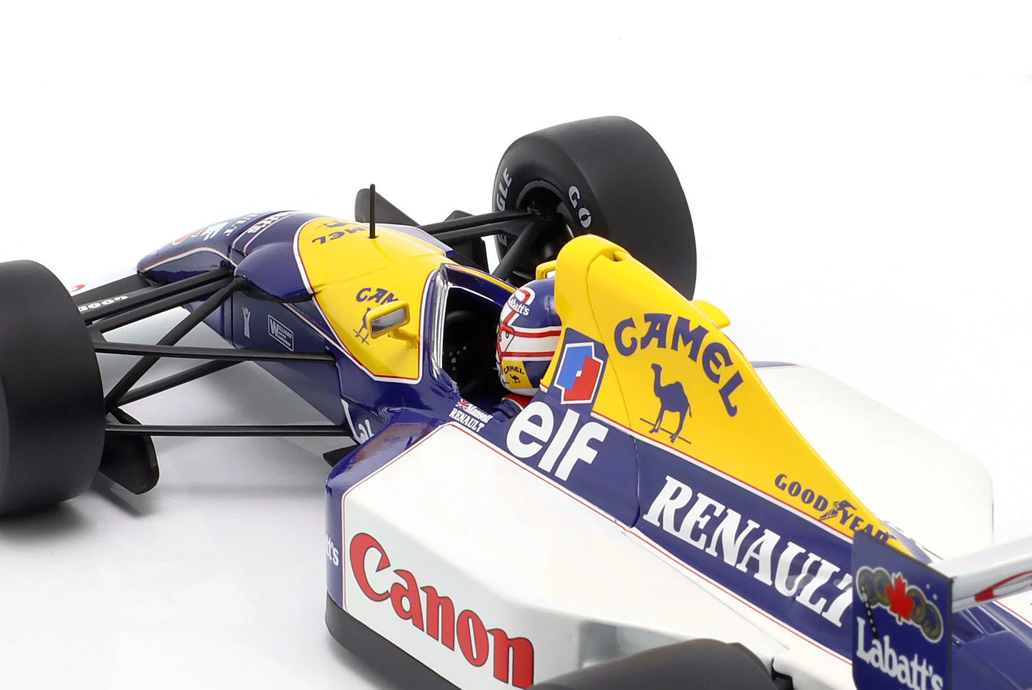 Williams Renault F1 FW14B #5 Nigel Mansell 1992 1/18 Scale Model Car by WERK83