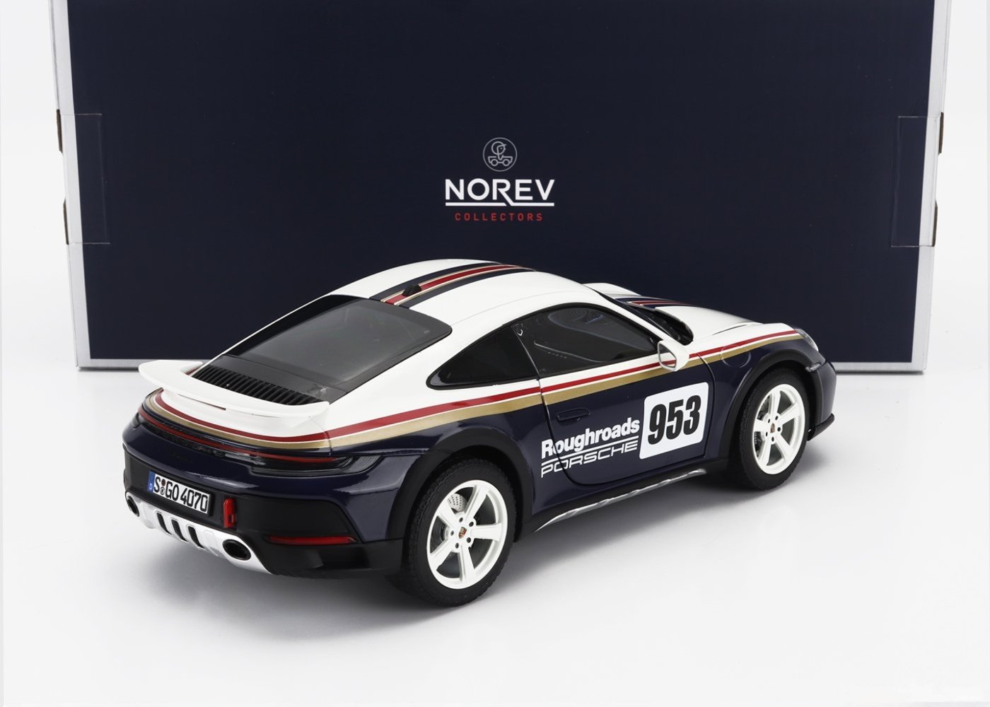 Porsche 911 (992) Dakar 2023 Rallye Roughroads 1/18 Scale Diecast Car by Norev