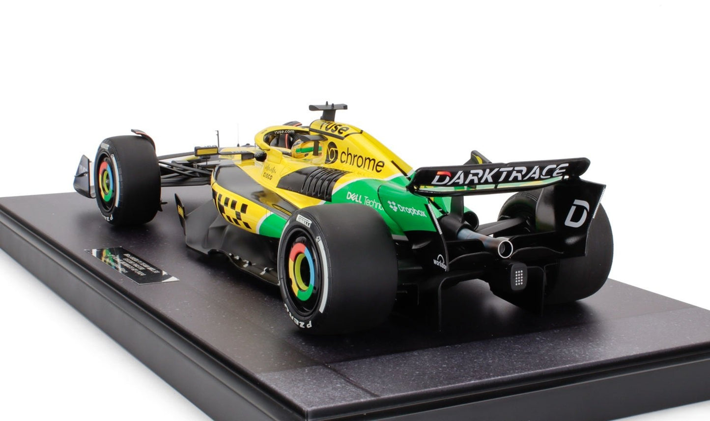 McLaren MCL38 #81 Oscar Piastri 2024 Monaco GP 1/12 Scale Model by Minichamps