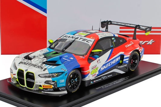 M4 GT3 TEAM WRT #46 24h SPA 2024 VALENTINO ROSSI 1/18 SCALE MODEL BY SPARK