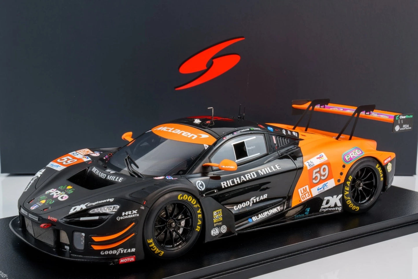 1/18 Spark McLaren 720S GT3 EVO #59 United Autosports - 2025 24h Le Mans