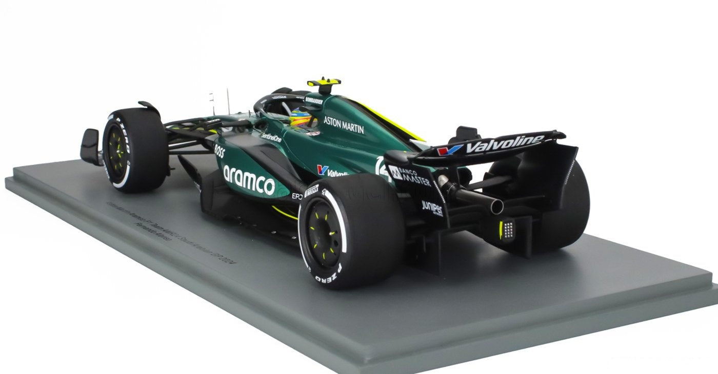 Aston Martin F1 2024 Fernando Alonso Saudi Arabian GP 1/18 scale model by Spark 18S992