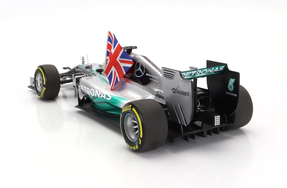 MERCEDES-AMG W05 - WORLD CHAMPION 2014 LEWIS HAMILTON 1/18 SCALE MINICHAMPS