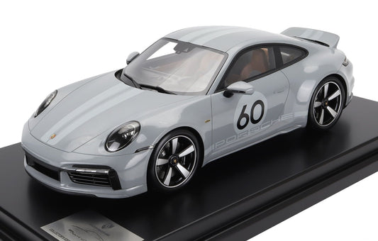 Porsche 911 Sport Classic (992) w/ Display Case - Dealer Edition - 1/12 Spark