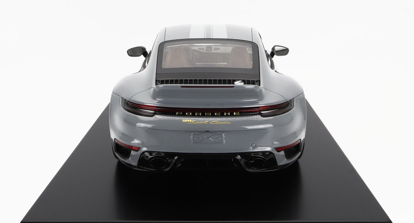 Porsche 911 Sport Classic (992) w/ Display Case - Dealer Edition - 1/12 Spark