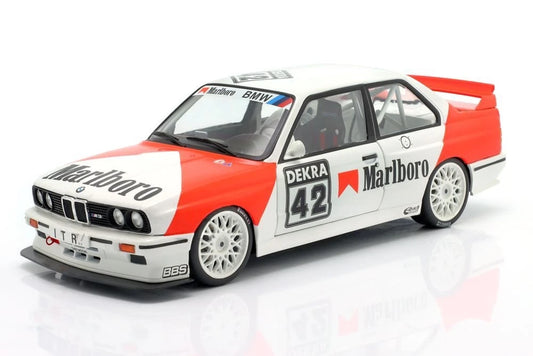 BMW M3 (E30) #42 DTM Zolder 1991 BMW Dealerteam 1:18 WERK83 Diecast Model Car