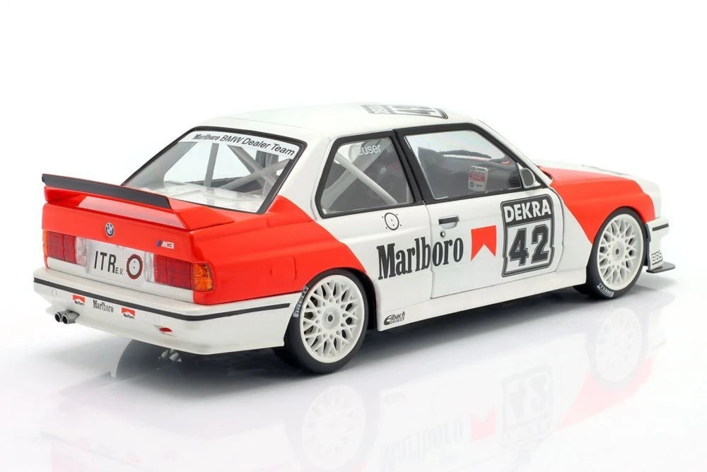 BMW M3 (E30) #42 DTM Zolder 1991 BMW Dealerteam 1:18 WERK83 Diecast Model Car