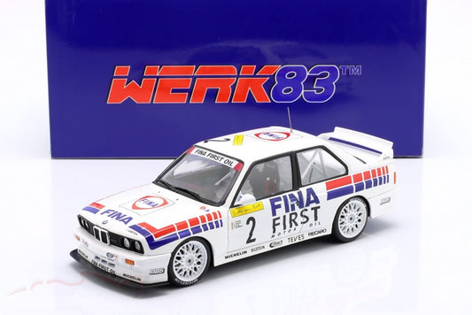 1/18 BMW M3 E30 #2 Winner 24h Nürburgring 1992 FINA Motorsport Model Car WERK83