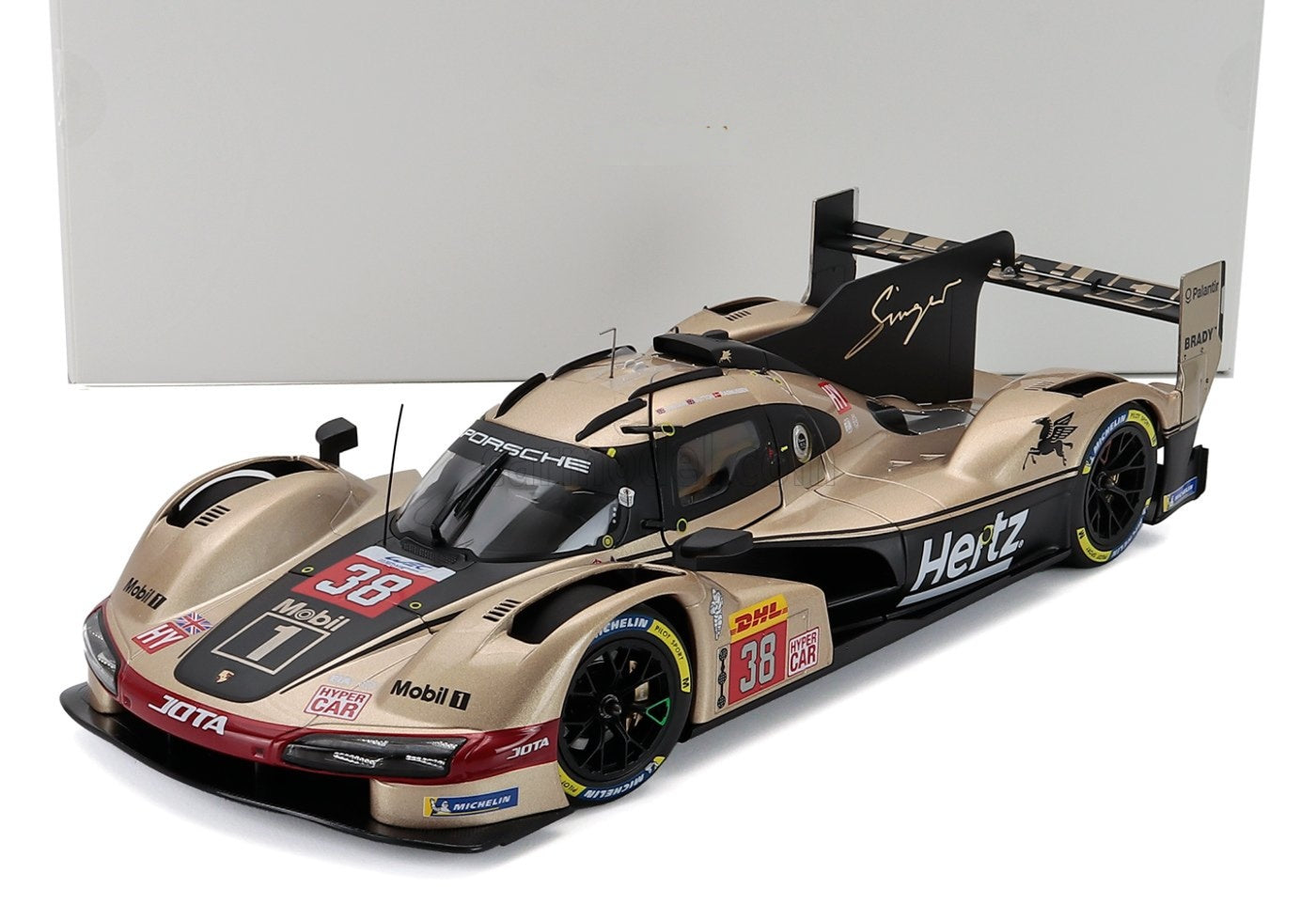 Porsche 963 Hertz Team Jota 6h Lone Star LeMans  1/18 Scale Diecast Model Norev 187161