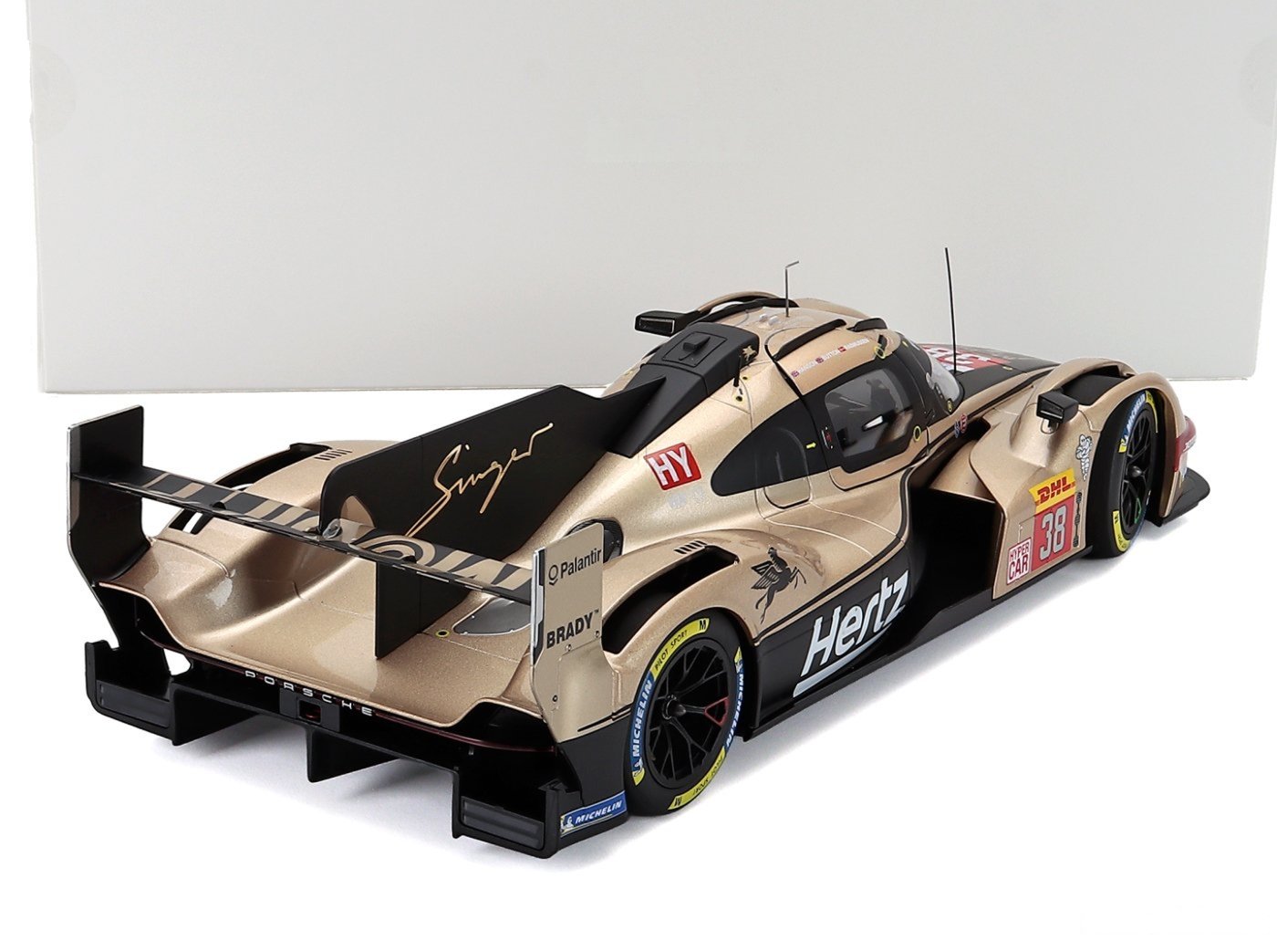 Porsche 963 Hertz Team Jota 6h Lone Star LeMans  1/18 Scale Diecast Model Norev 187161