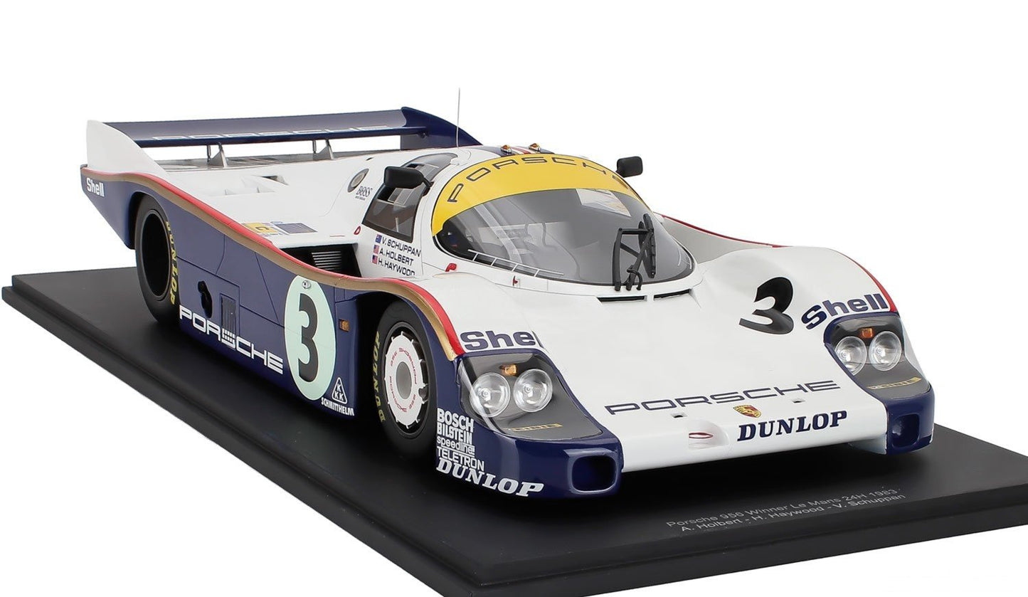 1/12 SPARK-MODEL - PORSCHE - 956L 2.6L TURBO TEAM ROTHMANS PORSCHE #3 WINNER 24h LE MANS 1983