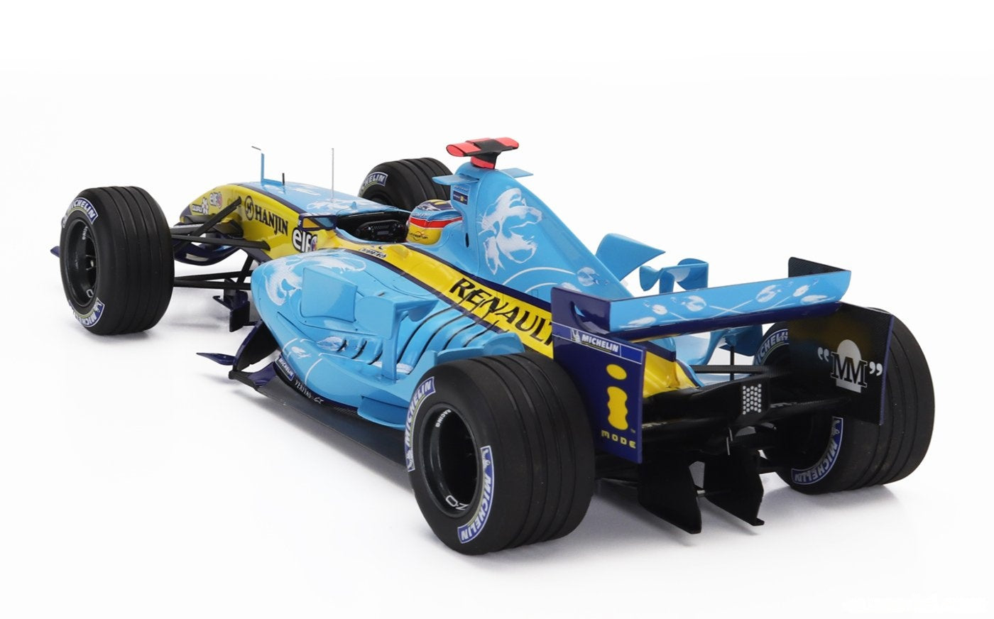 Minichamps Renault R25 Fernando Alonso British GP 1/18 Scale Ltd. Ed. Box Set