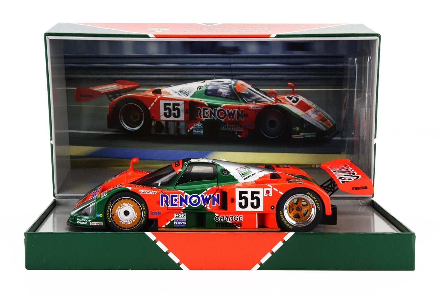 1/18 SCALE MAZDA 787B - WINNER LE MANS 1991 - WERK83 COLLECTORS BOX SET W1802701C