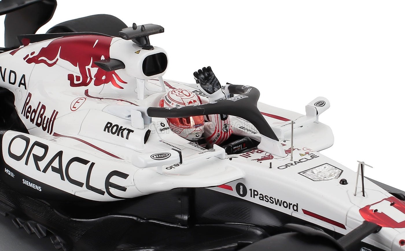 1/18 Spark Red Bull Racing RB21 #1 Max Verstappen Japanese GP Winner 2025