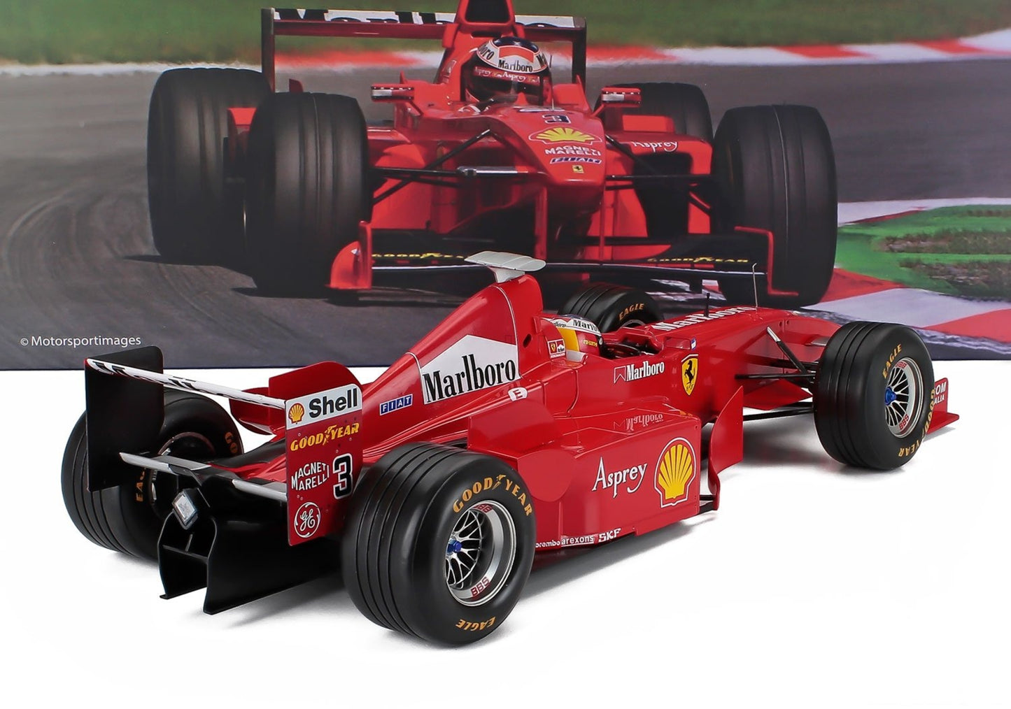 1/12 Scale Ferrari F1 F300 #3 Winner Italian GP 1998 Schumacher by WERK83 W12003005